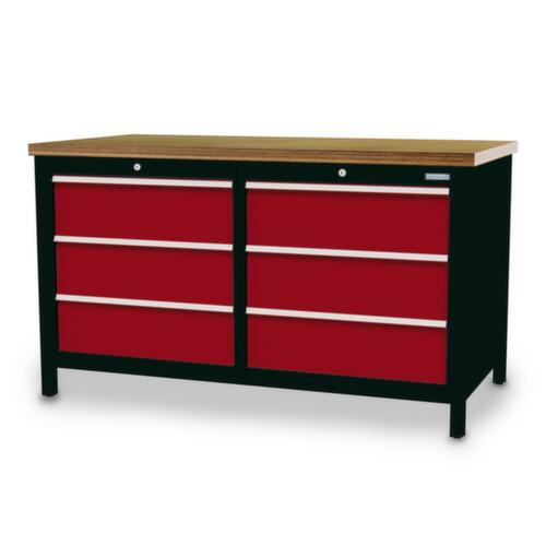 Bedrunka + Hirth Werkbank, 6 lades