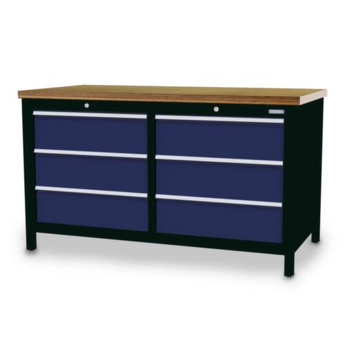 Bedrunka + Hirth Werkbank, 6 lades