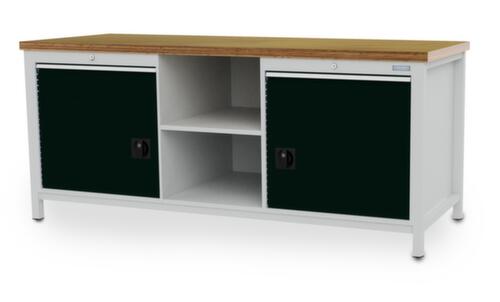 Bedrunka + Hirth Werkbank, 2 laden, 2 kasten, 2 legborden