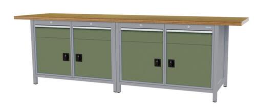Bedrunka + Hirth Werkbank, 4 laden, 4 kasten