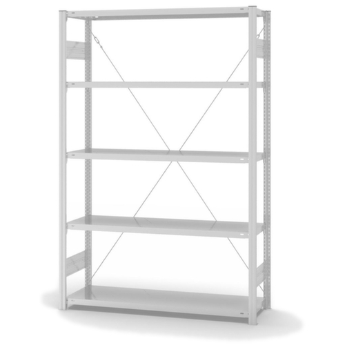 hofe ESD-stelling, hoogte x breedte x diepte 2000 x 1360 x 435 mm, 5 legborden