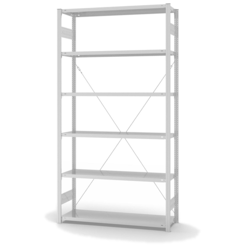 hofe ESD-stelling, hoogte x breedte x diepte 2500 x 1360 x 435 mm, 6 legborden