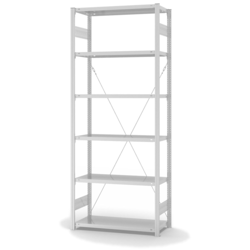 hofe Antibacteriële stelling AntiBac®, hoogte x breedte x diepte 2500 x 1060 x 435 mm, 6 legborden