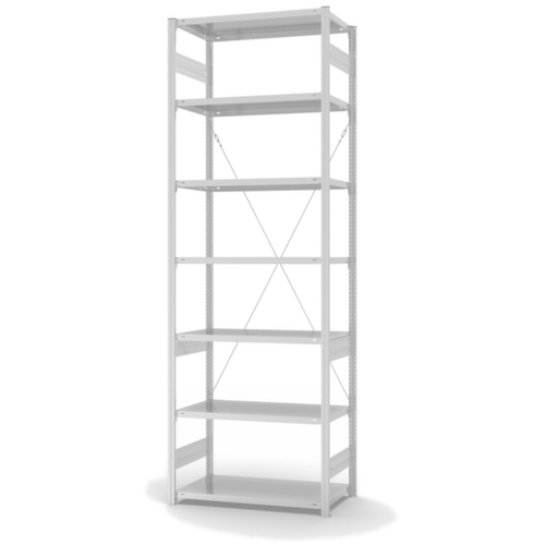 hofe Antibacteriële stelling AntiBac®, hoogte x breedte x diepte 3000 x 1060 x 535 mm, 7 legborden