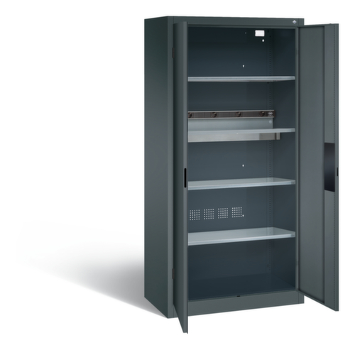 C+P Laadkast voor batterijen ERGO, RAL7016 antracietgrijs/RAL7016 antracietgrijs