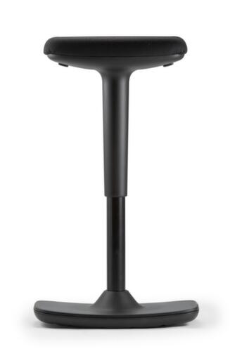 Dauphin Draaikruk to-swift met schommelmechanisme, zitting zwart