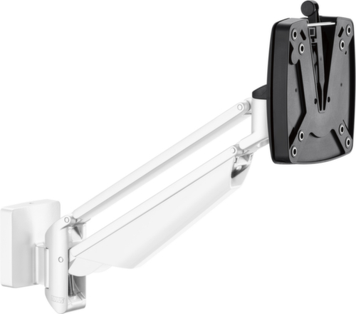 Novus enkelvoudige monitorarm Clu I SW met orga-wandbevestiging