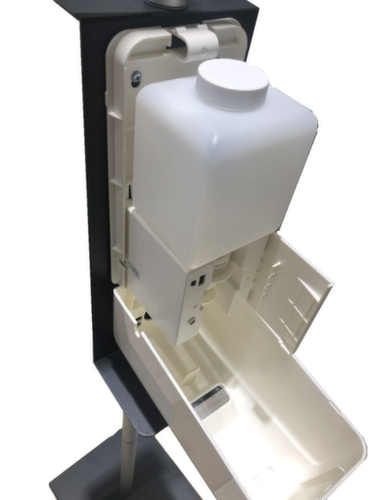 Ontsmettingsstation met DIN A4-frame, met sensor