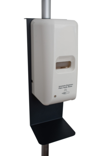 Ontsmettingsstation met DIN A4-frame, met sensor