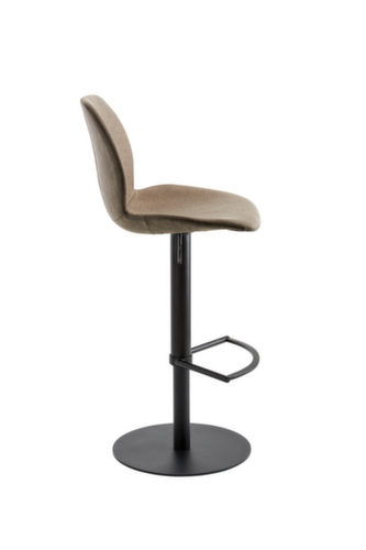 Mayer Sitzmöbel In hoogte verstelbare barkruk myMARCO, zitting zandkleurig gemêleerd