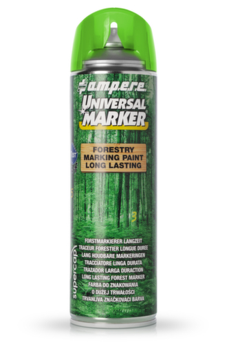 a.m.p.e.r.e. markeerverf Universal Marker voor de bosbouw, groen