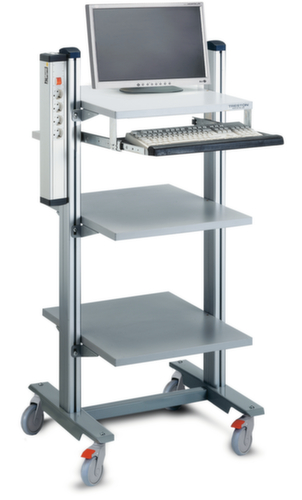 Treston universele ESD-wagen, draagvermogen 150 kg, 3 etages