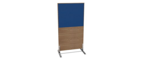 Nowy Styl Scheidingswand E10 van hout met stoffen bekleding, hoogte x breedte 1545 x 800 mm