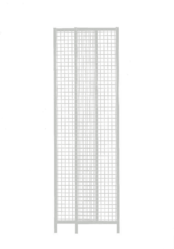 wandelement voor scheidingswandsysteem, breedte 530 / 930 mm