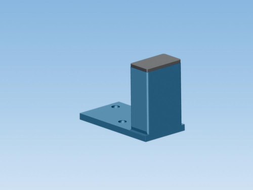 Einde bericht voor scheidingswandsysteem, hoogte 2200 mm