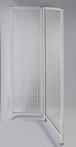 Hoekaanbouwelement voor scheidingswandsysteem, breedte 480 / 480 mm