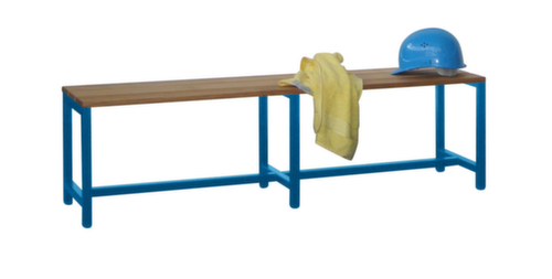 PAVOY Kleedkamerbank Basis met houten strips