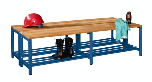 PAVOY Kleedkamerbank Basis met houten strips