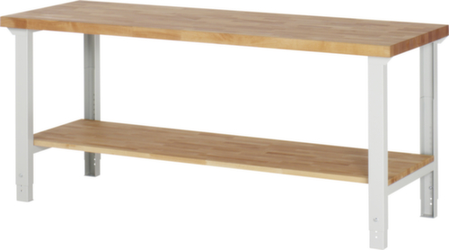 RAU In hoogte verstelbare werkbank Serie 7000, 1 legbord