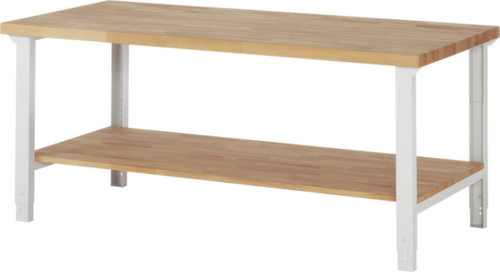 RAU In hoogte verstelbare werkbank Serie 7000, 1 legbord