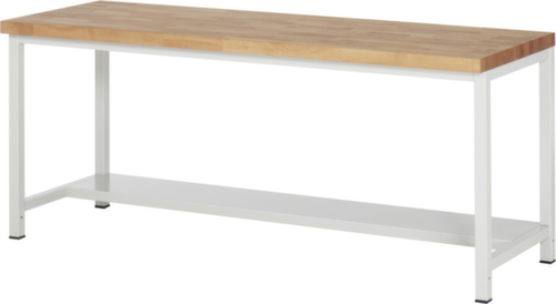 RAU In hoogte verstelbare werkbank Serie 8000, 1/2 legbord