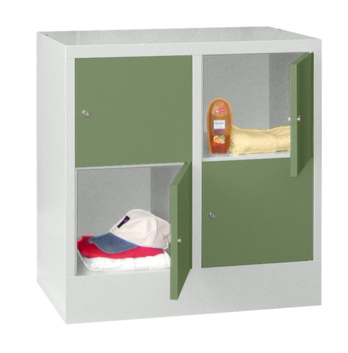 PAVOY Lockersysteem Basis, 4 vakken