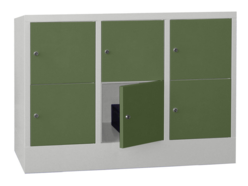 PAVOY Lockersysteem Basis, 6 vakken