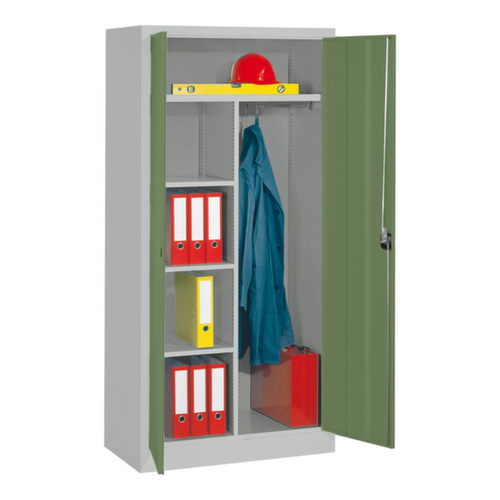 PAVOY Dossierkast Basis met kledingstang en -haak, breedte 1000 mm