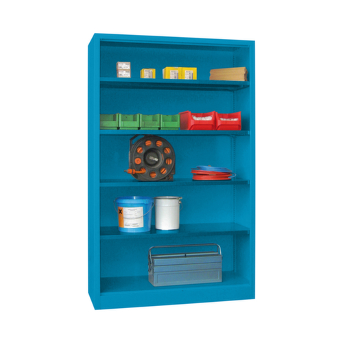 PAVOY Kantoorstelling Basis met achterwand, breedte 1200 mm, 5 OH