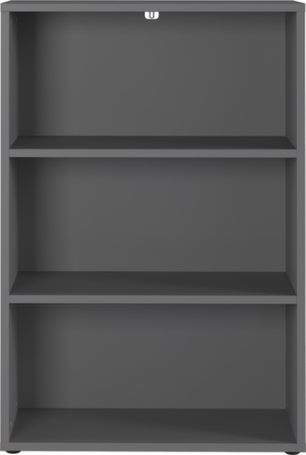 Kantoorstelling GW-AGENDA, breedte 800 mm, 3 OH, grafiet