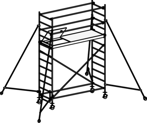 Hymer Rolsteiger 8371 met zijsteunen