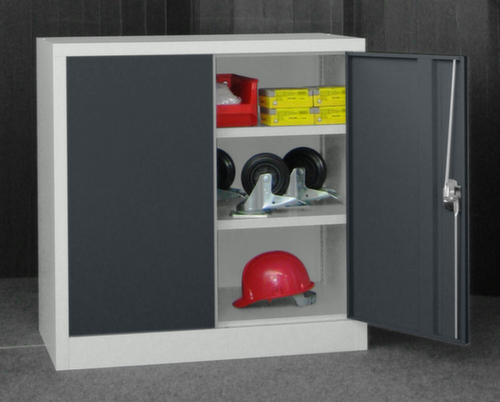 PAVOY Kast met openslaande deuren met grote capaciteit Basis, breedte 1500 mm