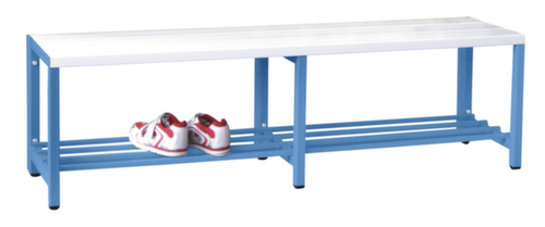 PAVOY Kleedkamerbank Basis met kunststof strips