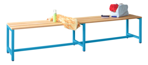 PAVOY Kleedkamerbank Basis met houten strips