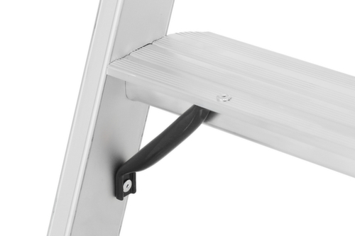 Hymer trapladder 4126 met platform, 5 treden met profiel