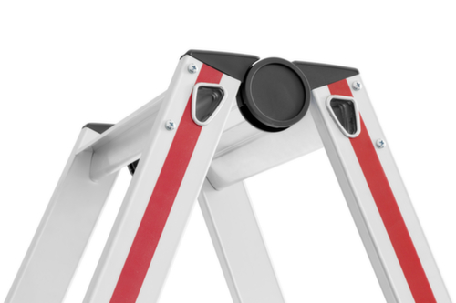 Hymer Ladder 4124 tweezijdig te betreden, 2 x 3 treden met profiel