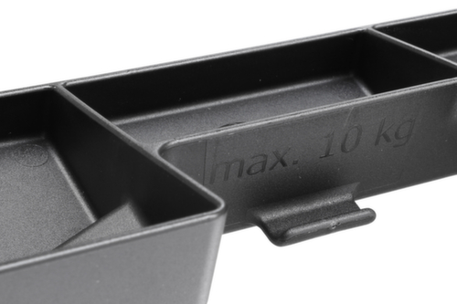 Hymer trapladder 4126 met platform, 5 treden met profiel