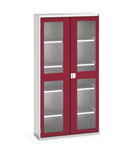 bott Kast met openslaande deuren verso met vensterdeuren, breedte 1050 mm