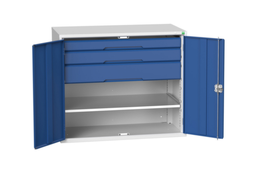 bott Universele kast verso met legborden en laden, breedte 1300 mm