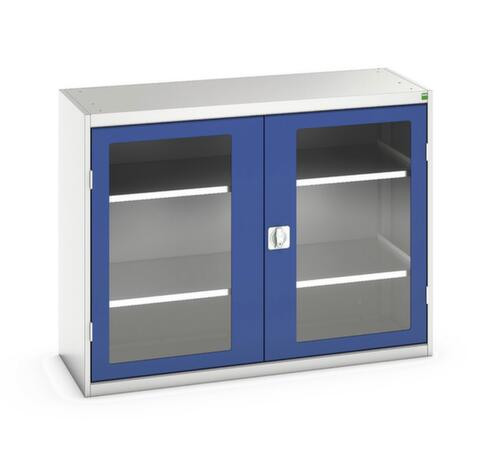 bott Kast met openslaande deuren verso met vensterdeuren, breedte 1300 mm