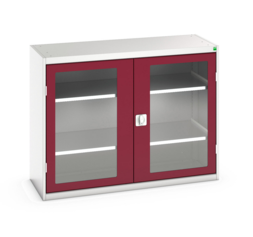 bott Kast met openslaande deuren verso met vensterdeuren, breedte 1300 mm