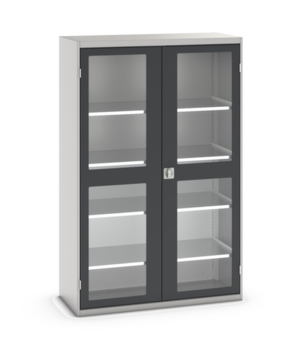bott Kast met openslaande deuren verso met vensterdeuren, breedte 1300 mm