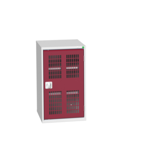 bott kast met openslaande deuren verso en ventilatiesleuven, breedte 525 mm