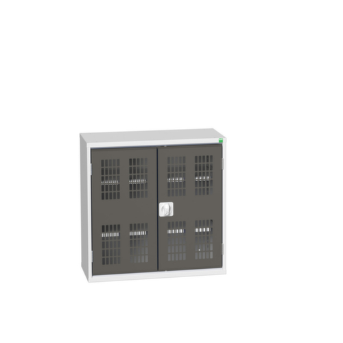 bott kast met openslaande deuren verso en ventilatiesleuven, breedte 800 mm