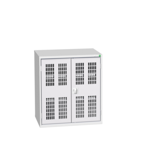 bott kast met openslaande deuren verso en ventilatiesleuven, breedte 800 mm