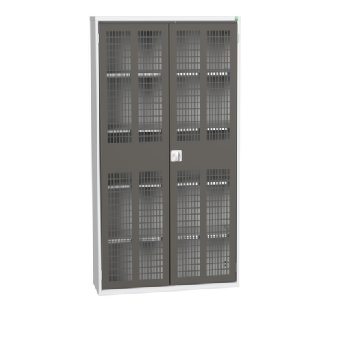 bott kast met openslaande deuren verso en ventilatiesleuven, breedte 1050 mm