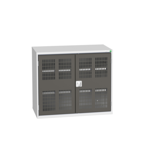 bott kast met openslaande deuren verso en ventilatiesleuven, breedte 1050 mm
