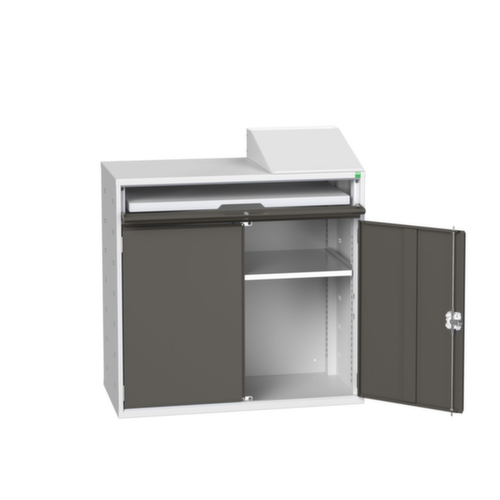 bott Computerkast verso, RAL7035 lichtgrijs/RAL7016 antracietgrijs