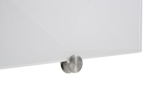 Legamaster decoratief glazen magneetbord, hoogte x breedte 1000 x 2000 mm