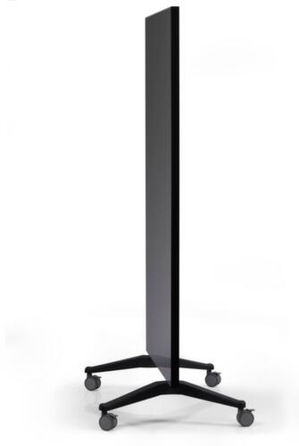 Legamaster mobiel glazen magneetbord, hoogte x breedte 1950 x 900 mm